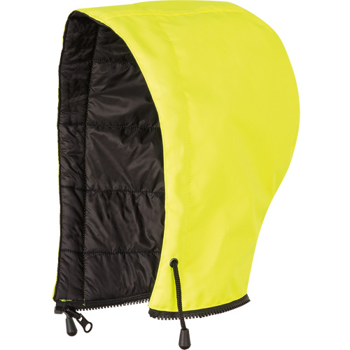 5771H Capuchon pour manteau de s&eacute;curit&eacute; haute visibilit&eacute; r&eacute;versible, Jaune lime haute visibilit&eacute;, Nylon/Polyester Oxymax Inc