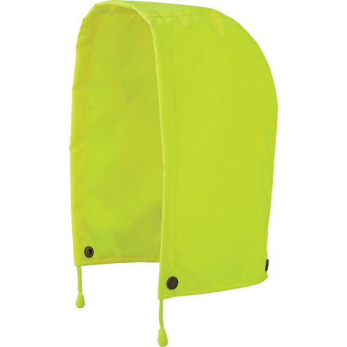 5401H Capuchon pour manteau de s&eacute;curit&eacute; imperm&eacute;able haute visibilit&eacute; ind&eacute;chirable en 300D trilob&eacute;, Jaune lime haute visibilit&eacute;, Polyester Oxymax Inc
