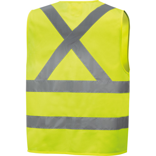 6886 High-Visibility Tricot Safety Vest, High Visibility Lime-Yellow, Small, Polyester Oxymax Inc