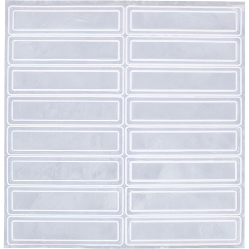 Autocollants r&eacute;fl&eacute;chissants pour casques de s&eacute;curit&eacute; Oxymax Inc