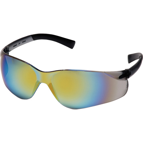 Ztek&reg; Safety Glasses, Mirror/Gold Lens, ANSI Z87+/Meets/Exceeds CSA Z94.3 Oxymax Inc
