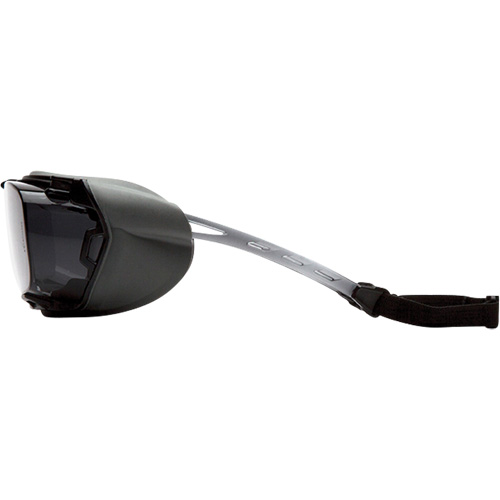 Cappture Safety Glasses, Grey Lens, Anti-Fog, ANSI Z87+/Meets/Exceeds CSA Z94.3 Oxymax Inc