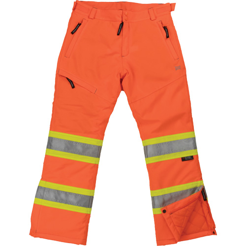Womens Insulated Flex Safety Pant, Polyester, Medium, High Visibility Orange Oxymax Inc