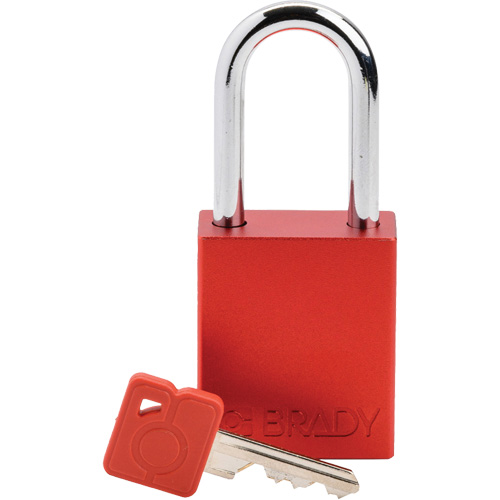 Cadenas de s&eacute;curit&eacute;, Cadenas de s&eacute;curit&eacute;, Cl&eacute;s diff&eacute;rentes, Aluminium, Largeur de 1-1/2" Oxymax Inc