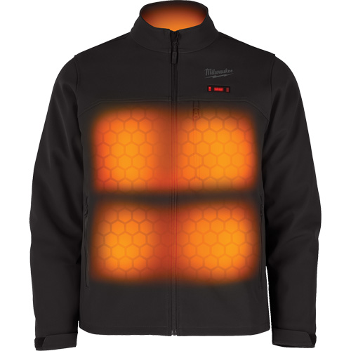 M12 Heated Toughshell Jacket (Jacket Only), Men's, Large, Black Oxymax Inc