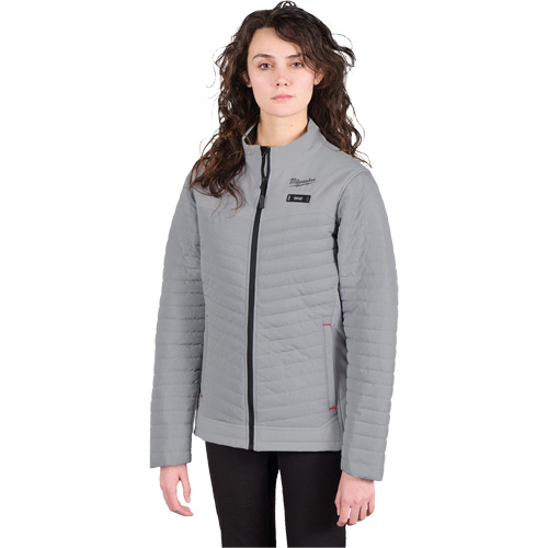 Manteau chauffant M12 Axis avec pile, Femmes, 2T-Grand, Gris Oxymax Inc