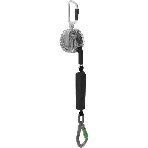 C&acirc;ble de limiteur de chute personnel ALTAKS V-TEC, 10', Acier galvanis&eacute;, Pivotant Oxymax Inc