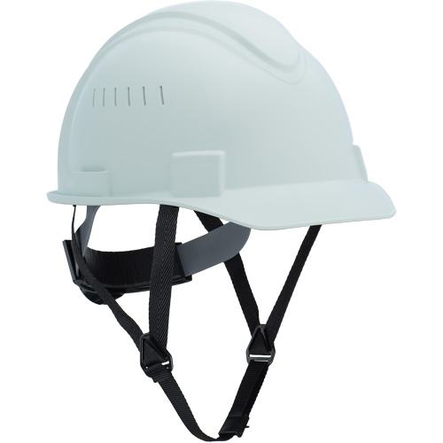Casque North &agrave; bordure courte, R&eacute;pond aux normes CSA type 1, Suspension Rochet, Ventil&eacute; Oxymax Inc