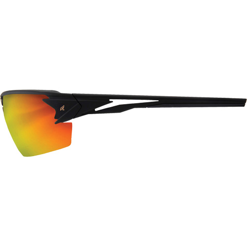 Pumori Safety Glasses, Red/Mirror Lens, Anti-Scratch, ANSI Z87+/MCEPS GL-PD 10-12/Meets/Exceeds CSA Z94.3 Oxymax Inc