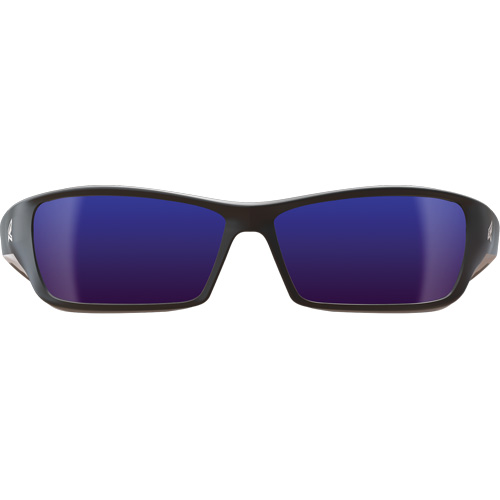 Reclus Safety Glasses, Blue Mirror Lens, Anti-Scratch, ANSI Z87+/MCEPS GL-PD 10-12/Meets/Exceeds CSA Z94.3 Oxymax Inc