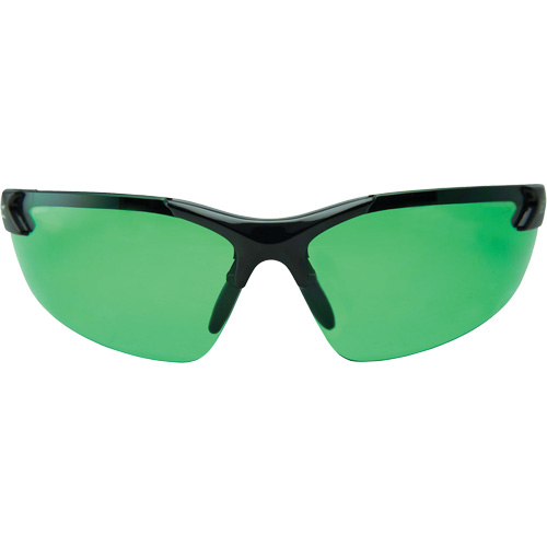Zorge G2 Safety Glasses, Green Lens, Anti-Scratch, ANSI Z87+/MCEPS GL-PD 10-12/Meets/Exceeds CSA Z94.3 Oxymax Inc