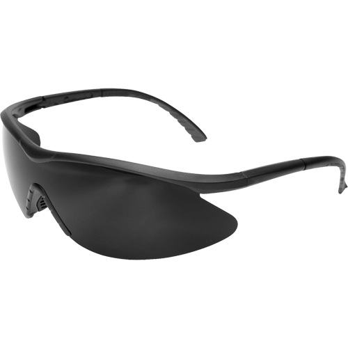 Lunettes de s&eacute;curit&eacute; Banraj, Lentille Fum&eacute;e, Anti-&eacute;gratignures, ANSI Z87+/MCEPS GL-PD 10-12/R&eacute;pond ou surpasse la norme CSA Z94.3 Oxymax Inc
