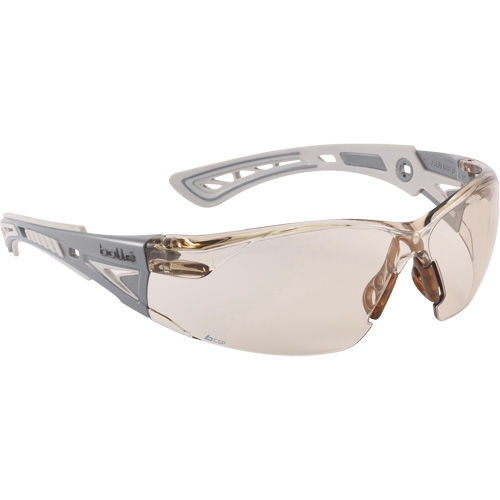 RUSH+ Safety Glasses, Copper Lens, Anti-Fog/Anti-Scratch Oxymax Inc