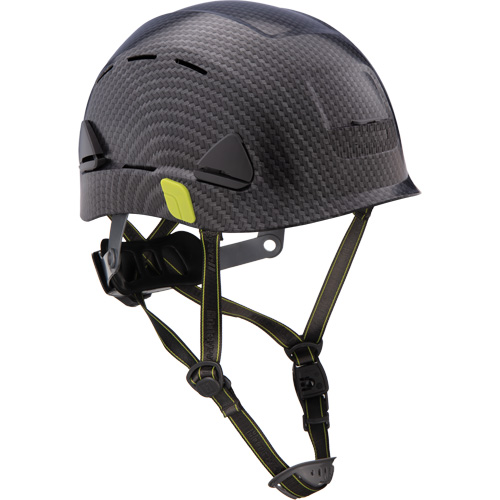 Fibre Metal Climbing Style Safety Helmet, Meets CSA Type 2, Ratchet Suspension, Vented Oxymax Inc