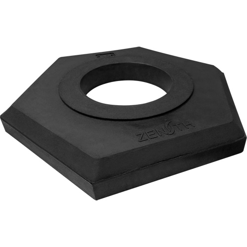 Base de canaliseur en caoutchouc, 15 lb Oxymax Inc