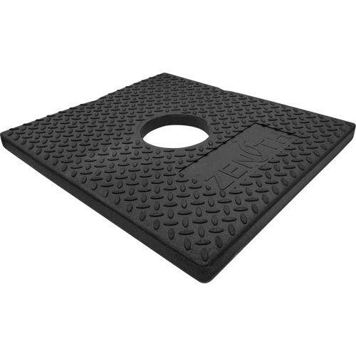 Base en caoutchouc pour poteau d&eacute;lin&eacute;ateur, 10 lb Oxymax Inc
