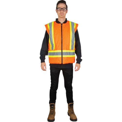 Waterproof 7-in-1 Winter Parka, High Visibility Orange, X-Large Oxymax Inc