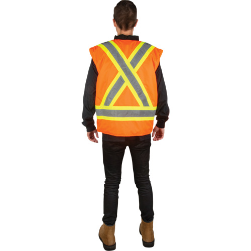 Waterproof 7-in-1 Winter Parka, High Visibility Orange, X-Large Oxymax Inc