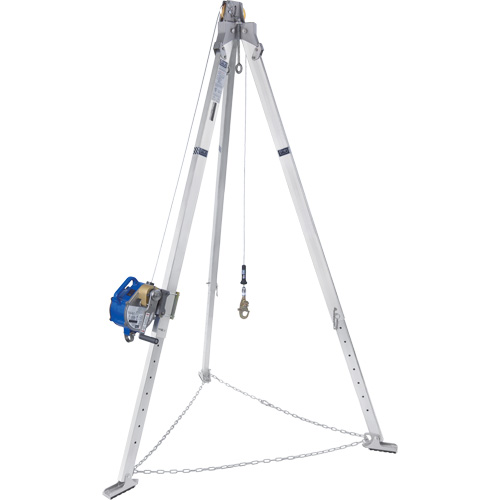 Confined Space Aluminum Tripod with 3-Way SRL 8301098 Oxymax Inc