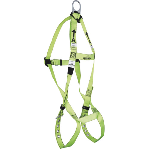 FBH-10022A Compliance Series Safety Harness, CSA Certified, Class A, 400 lbs. Cap. Oxymax Inc