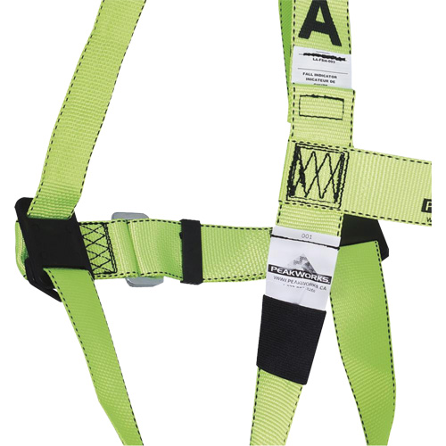 FBH-10022A Compliance Series Safety Harness, CSA Certified, Class A, 400 lbs. Cap. Oxymax Inc