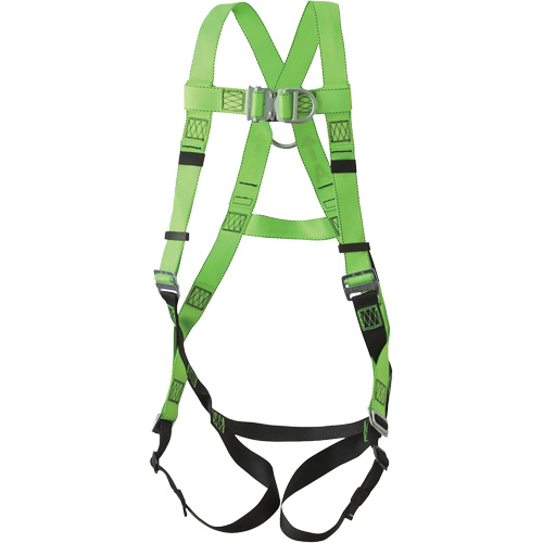 FBH-10000L Contractor Series Safety Harness, CSA Certified, Class AL, 400 lbs. Cap. Oxymax Inc
