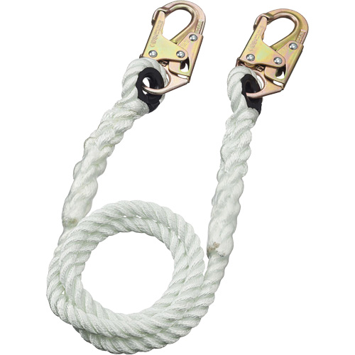 LAN-1222-4 Longe &agrave; corde de retenue 5/8", 1 branches, 4', Classe CSA A Oxymax Inc