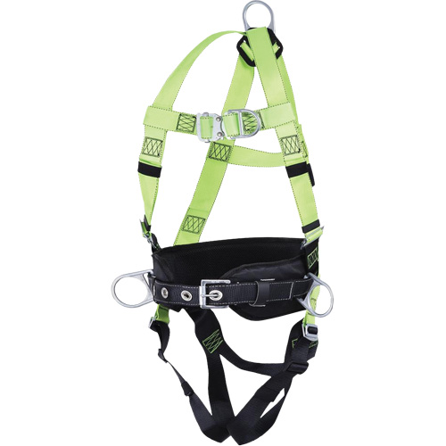 FBH10000L1020-S  Contractor Series Safety Harness with Positioning Belt, CSA Certified, Class ALP, Small Oxymax Inc