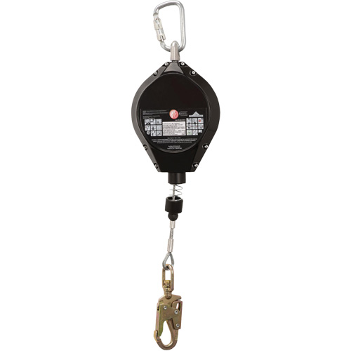 SRL-73302-40LE Self-Retracting Lifeline, 40', Galvanized Steel, Swivel Oxymax Inc