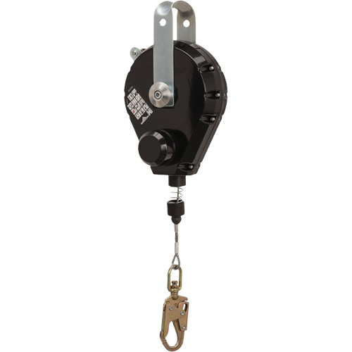 SRL-73303-60 Cable Self-Retracting Lifeline with Recovery, 60', Galvanized Steel, Swivel Oxymax Inc