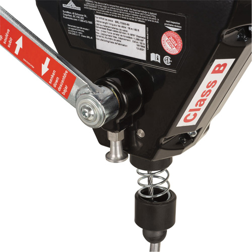 SRL-73303-60 Cable Self-Retracting Lifeline with Recovery, 60', Galvanized Steel, Swivel Oxymax Inc