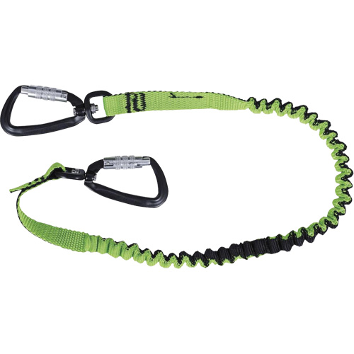 TT-9903-BULK Slim Line Tool Lanyard Box, Bungee, Dual Carabiner Oxymax Inc