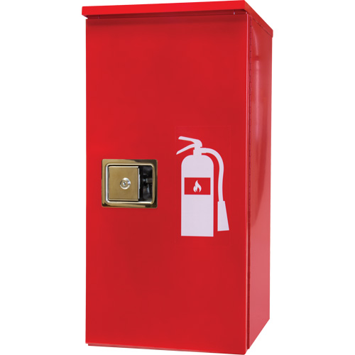 Heavy-Duty Outdoor Fire Extinguisher Cabinet, 14" W x 28" H x 10" D Oxymax Inc