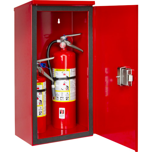 Heavy-Duty Outdoor Fire Extinguisher Cabinet, 14" W x 28" H x 10" D Oxymax Inc
