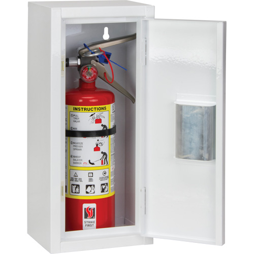 Indoor Fire Extinguisher Cabinet, 8" W x 18" H x 6" D Oxymax Inc
