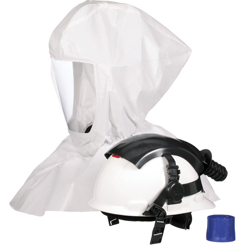 Cagoule Versaflo s&eacute;rie S S-665 avec col interne et casque, Standard, Casque rigide Oxymax Inc