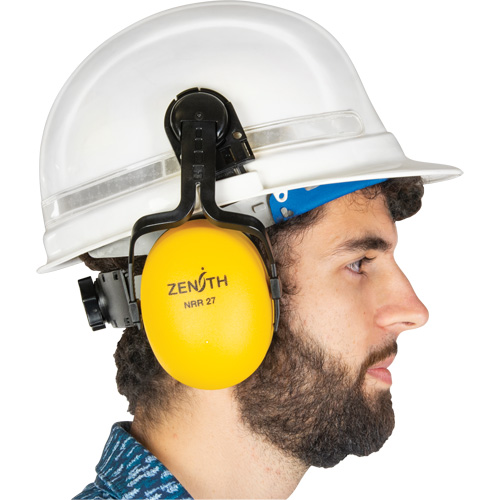 Passive Ear Muffs, Cap Mount, 27 NRR dB Oxymax Inc