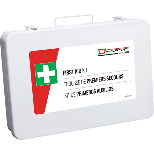 Dynamic First Aid Kit, Meets/Exceeds CSA Z1220-24 Type 2 Low-Risk Environment, Medium (26-50 Workers) Oxymax Inc