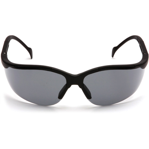 Venture II&reg; Half-Frame Safety Glasses, Grey Lens, Anti-Fog/Anti-Scratch/Anti-Static, ANSI Z87+/Meets/Exceeds CSA Z94.3 Oxymax Inc