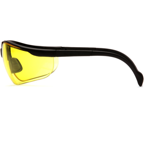 Venture II&reg; Half-Frame Safety Glasses, Amber Lens, ANSI Z87+/MCEPS GL-PD 10-12/Meets/Exceeds CSA Z94.3 Oxymax Inc