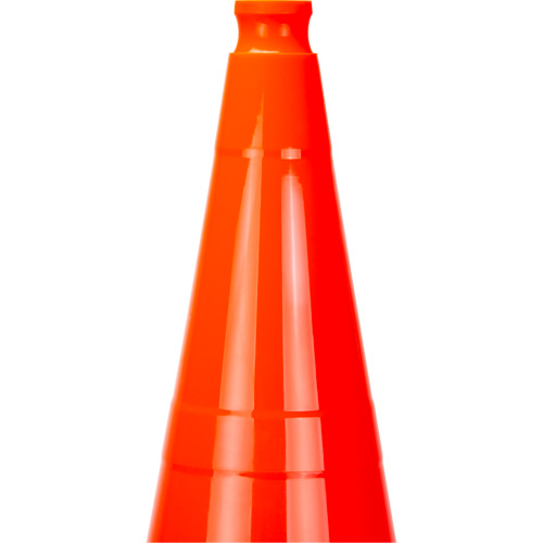 C&ocirc;ne de signalisation de premi&egrave;re qualit&eacute;, 28", Orange Oxymax Inc