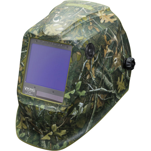 Masque de soudage VIKING 3350 White Tail Camo, 3,74" lo x 3,34" la Champ de vision, Teinte 5 - 13 Oxymax Inc
