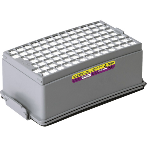 PX5 Combination HEPA OV/AG Gas Cartridge, Acid Gas/Multi Gas/Organic Vapour Oxymax Inc