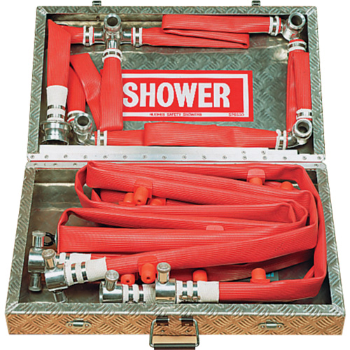 Douche de d&eacute;contamination portable &agrave; 16 buses, Conformit&eacute; Aucune Oxymax Inc