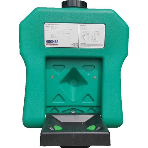 Portable Self-Contained Eyewash Station, Gravity-Fed, 16 gal. Capacity, Meets ANSI Z358.1 Oxymax Inc
