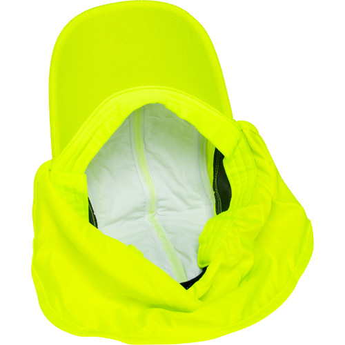 Chapeaux de refroidissement avec voiles pour le cou, Lime haute visibilit&eacute; Oxymax Inc