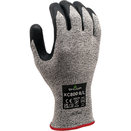 Gants r&eacute;sistants &agrave; la coupe XC800, Taille 6/Petit, Calibre 13, Rev&ecirc;tement Nitrile, Enveloppe en PEHP, ASTM ANSI niveau A5/EN 388 niveau E Oxymax Inc