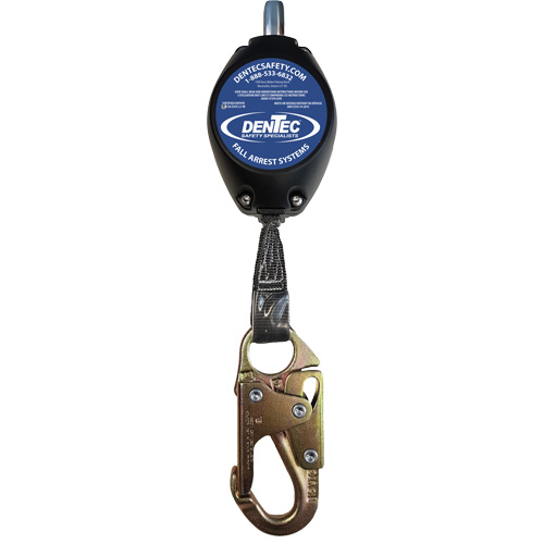 Self Retracting Lanyard with Composite Housing, 7', Web, Swivel Oxymax Inc