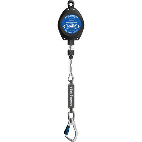 Self-Retracting Lifeline, 20', Galvanized Steel, Swivel Oxymax Inc