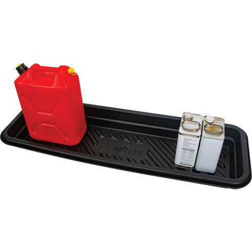 Spill Tray, 12" L x 48" W x 4.5" H, 12 US gal. Spill Capacity Oxymax Inc